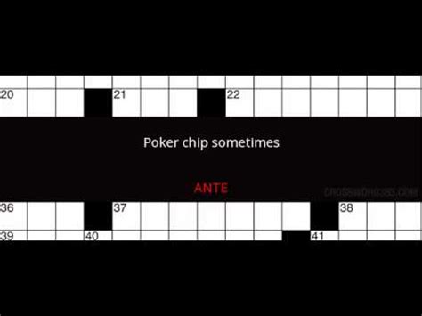  casino chips eg crossword clue